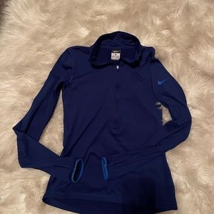 Nike  dri fit half zip medium